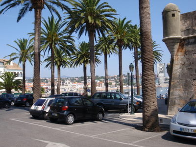 Cascais view from old fort.